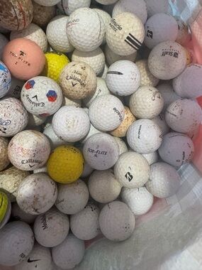 RANDOM 18 balls- Assorted Used Golf Balls - Mixed